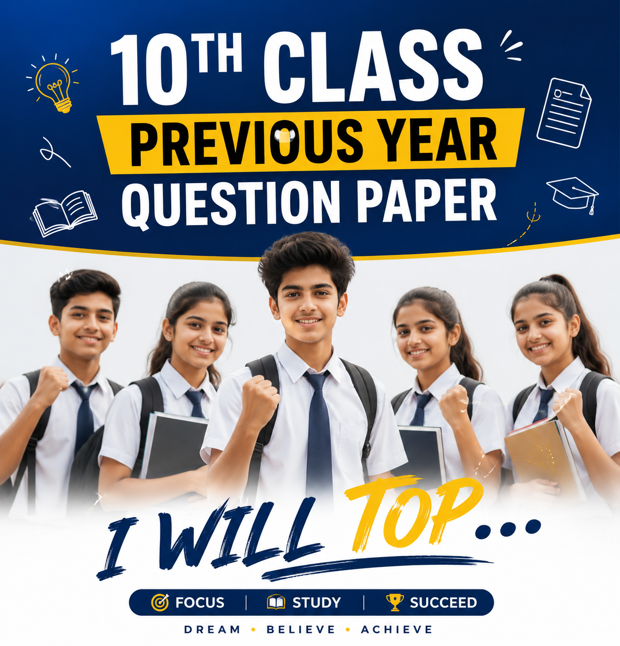 10th Class Board Previous Years Question Papers (up-to 15 Years)