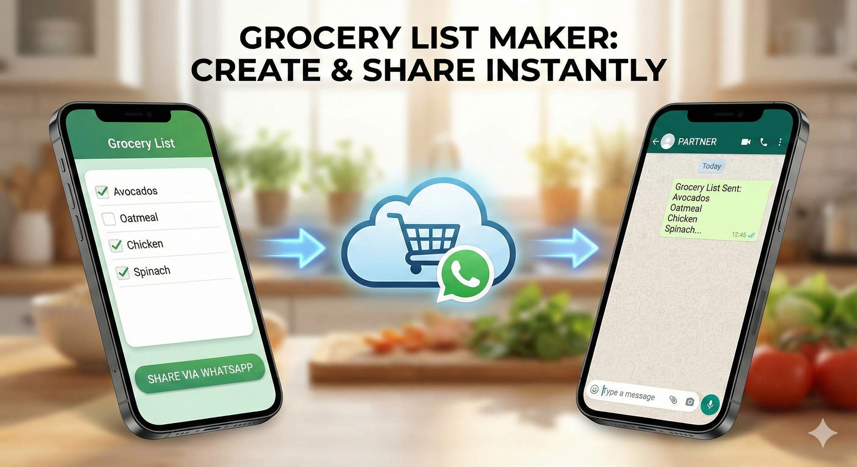 Grocery List Maker Software 