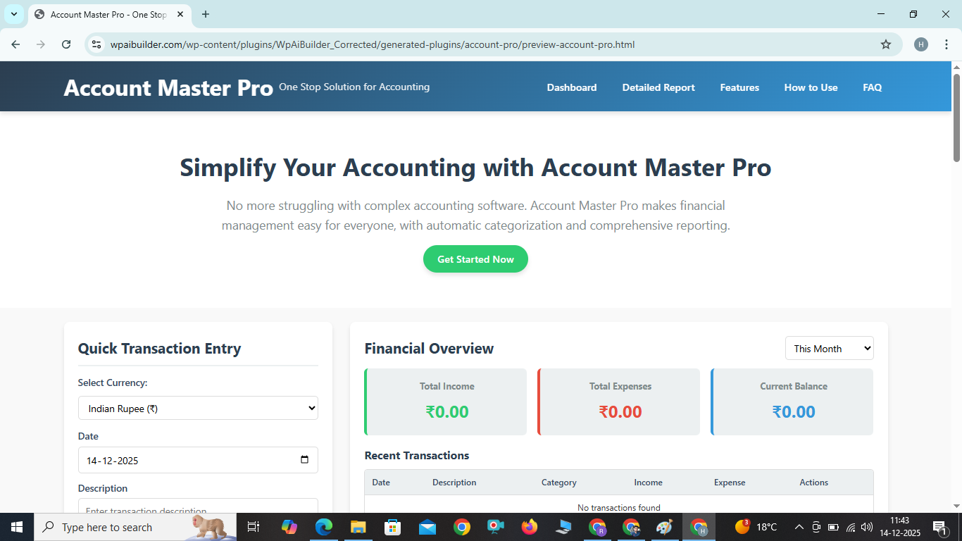 Account Master Pro 