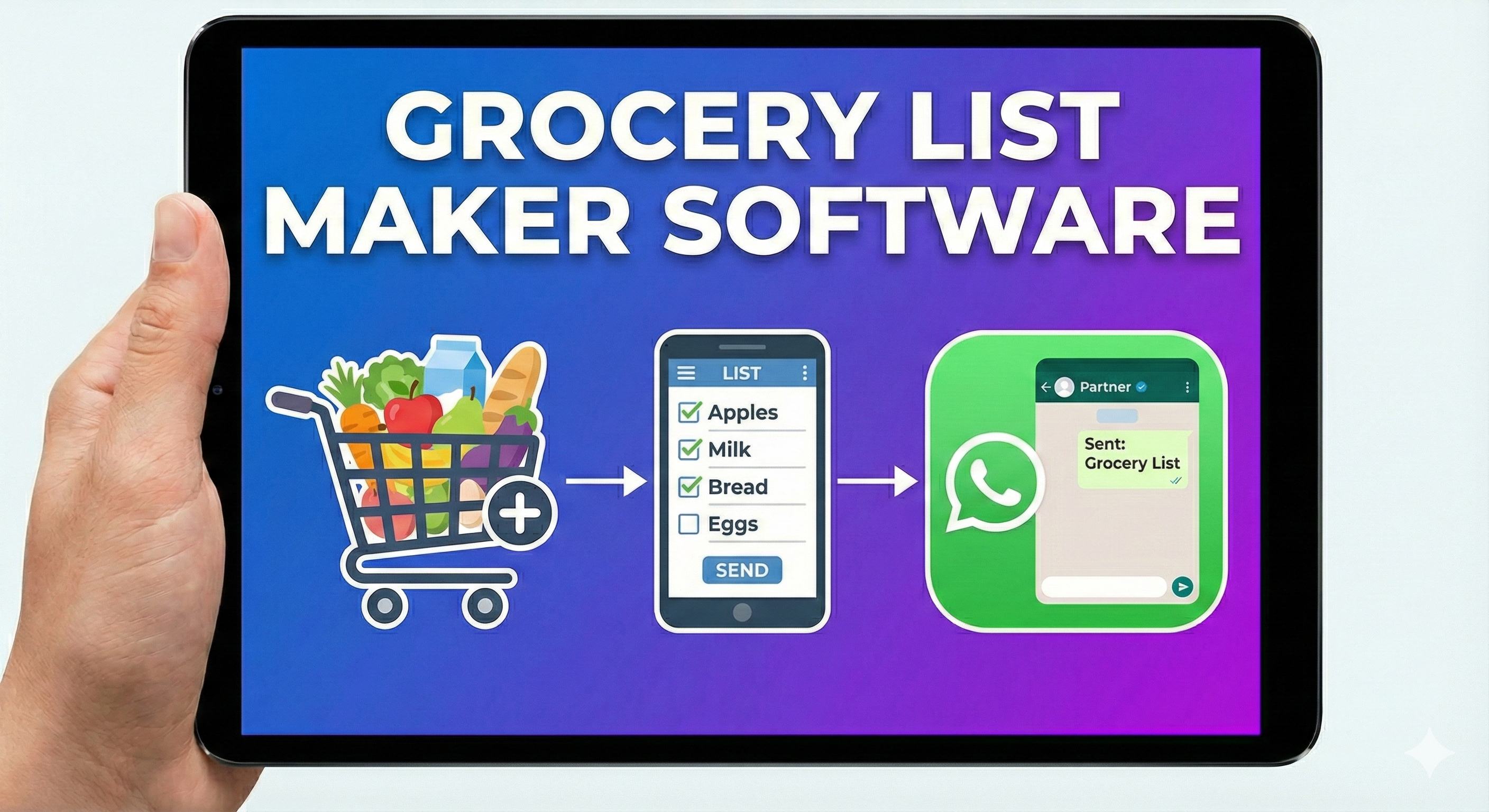 Grocery List Maker Software 