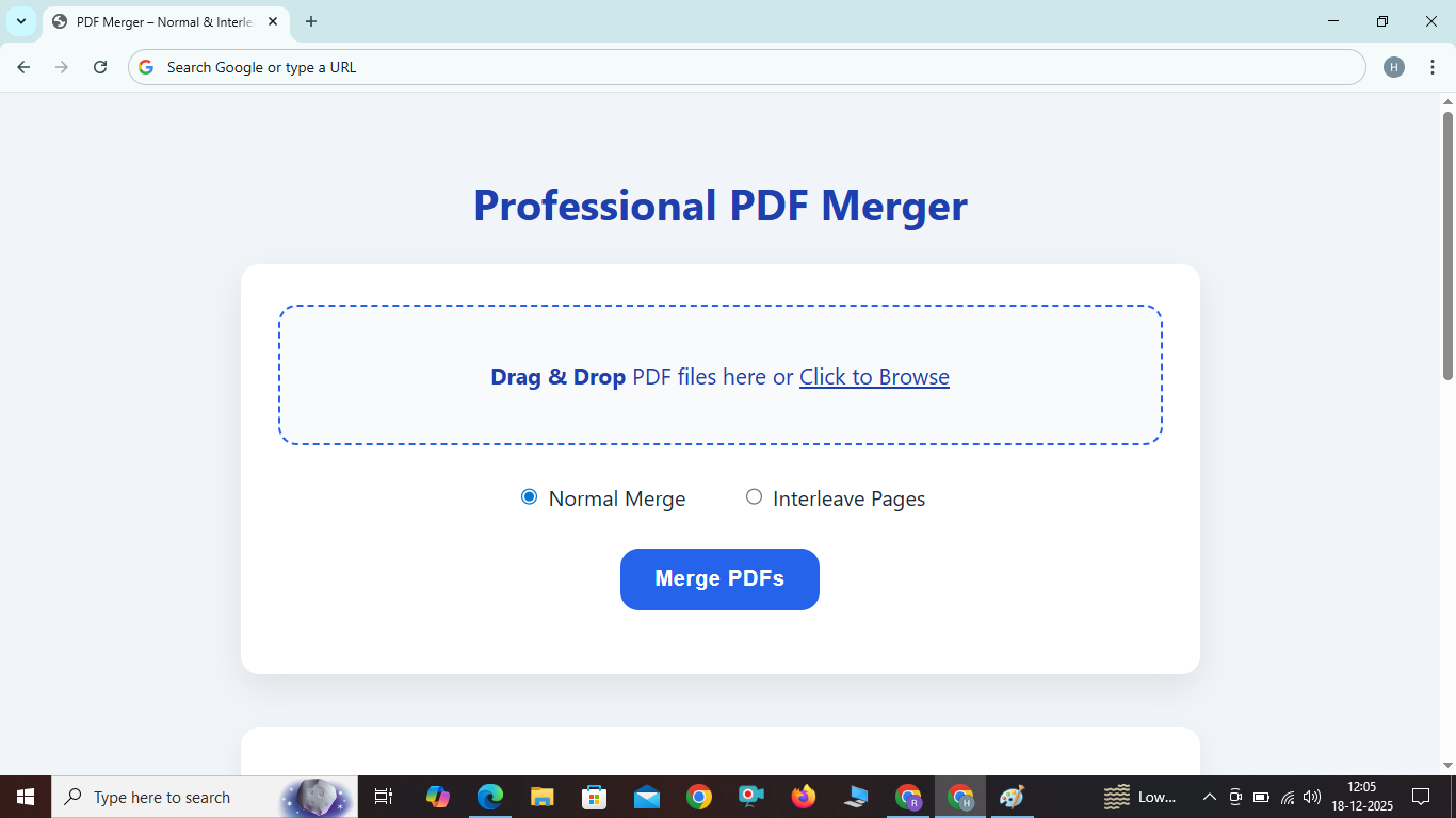Merge PDf , Pdf Merger 