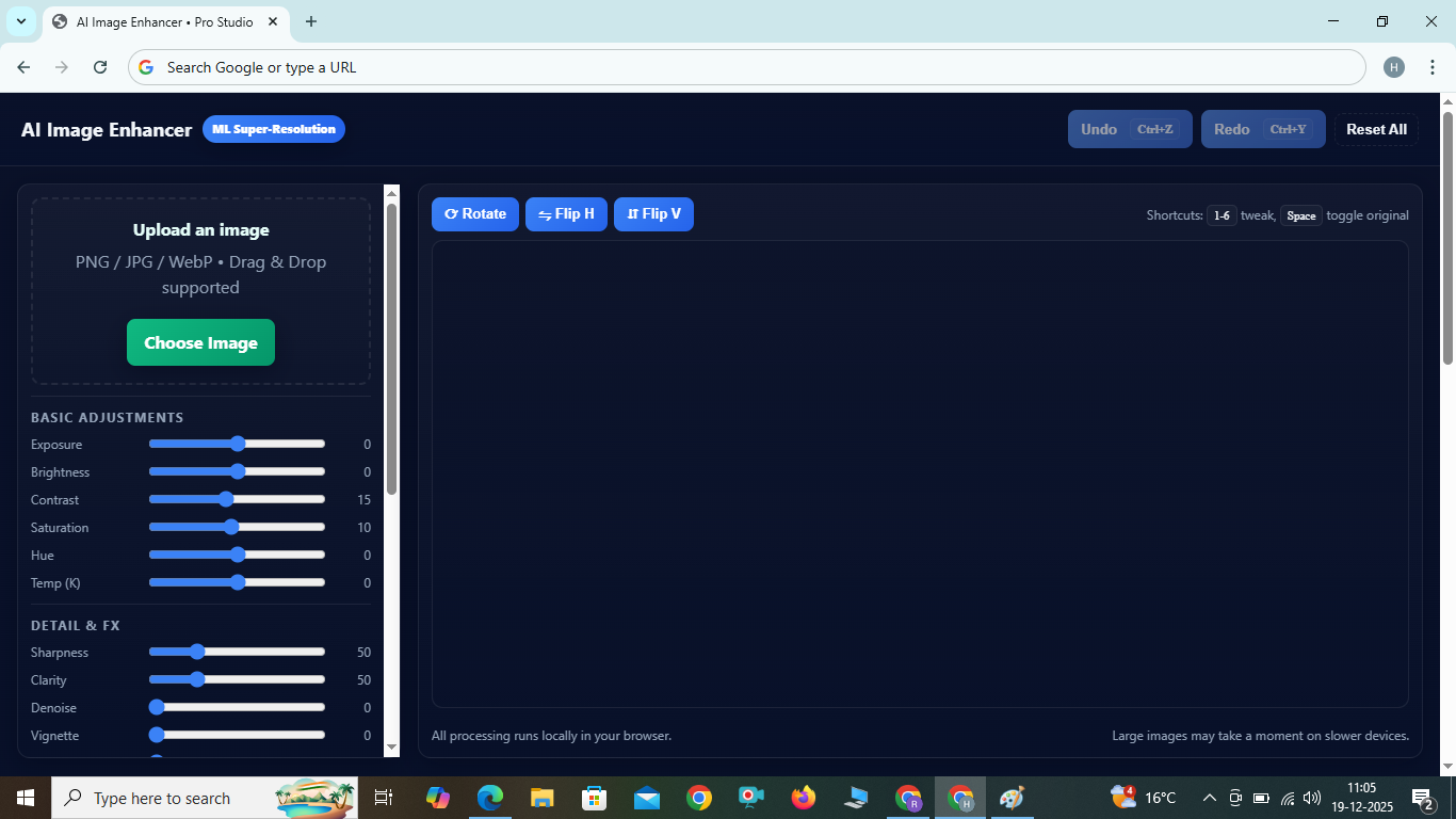 AI image enhancer software 