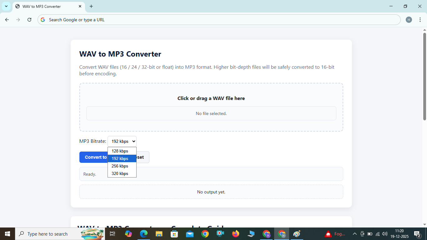 Wav to MP3 Converter , Wav to Mp3 software 
