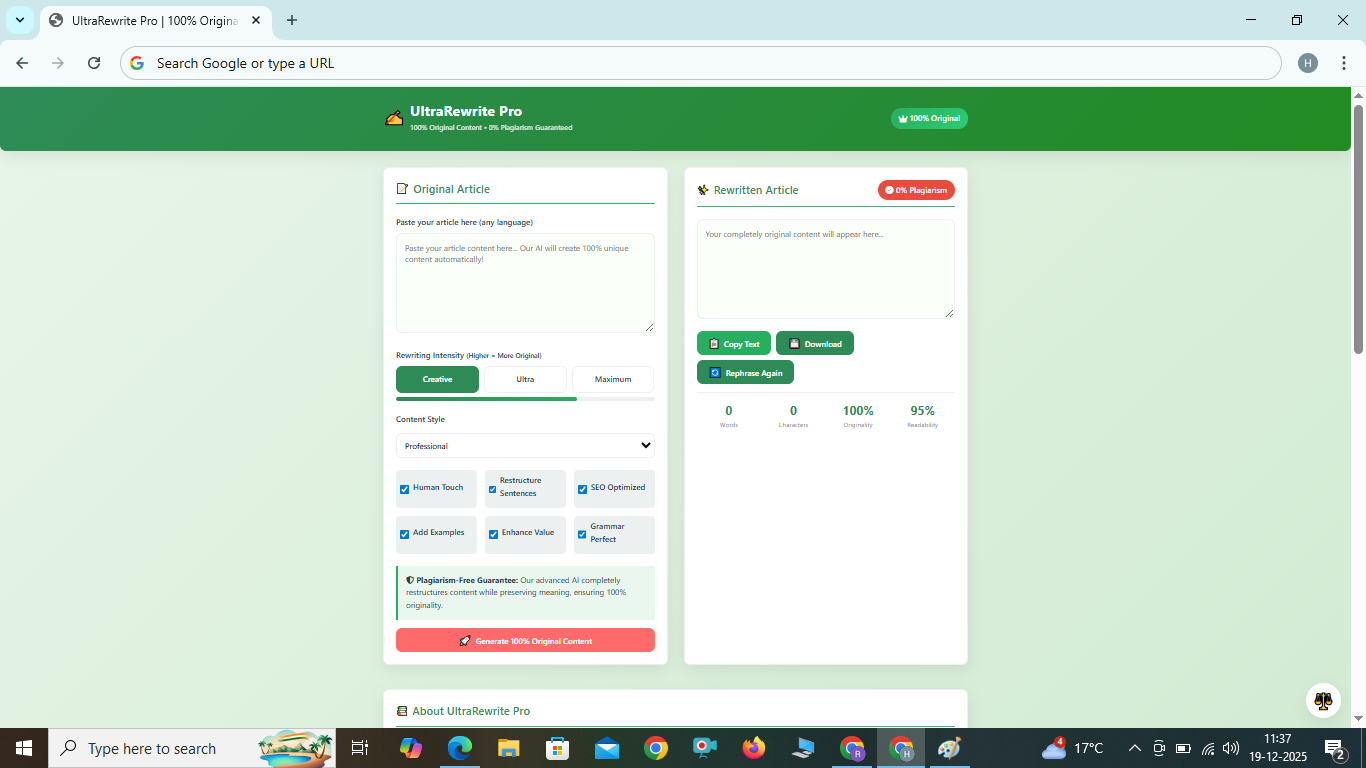 Article Rewriter Software 
