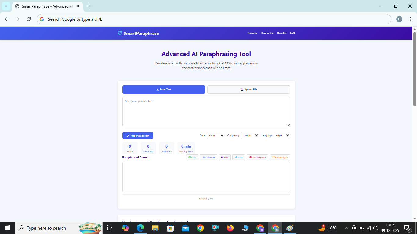 Paraphrasing Tool , Paraphrasing software 