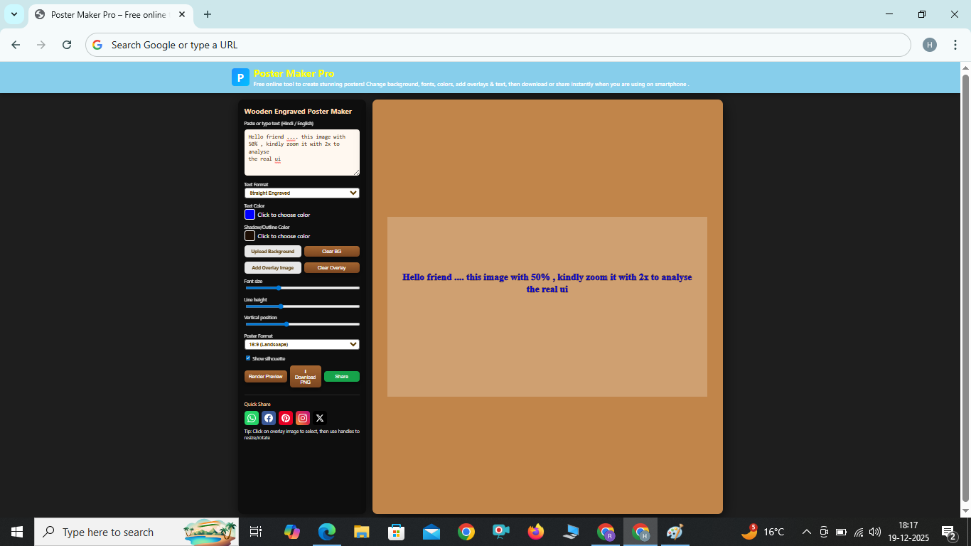 Poster maker , advance poster maker 