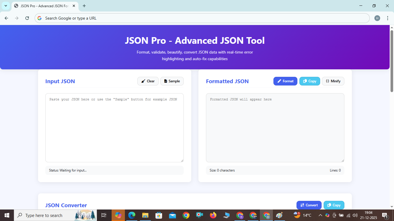 JSON EDITOR SOFTWARE 