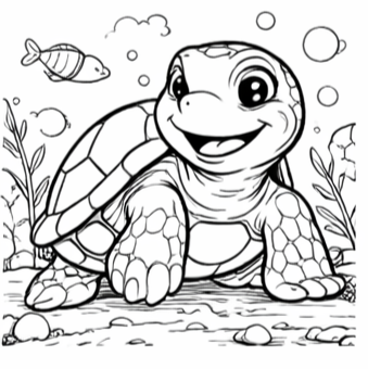 Turtle Sketch Bundle | 22 Turtle Drawings Different Angles | Hand Drawn Turtle Illustration | Digital Download Line Art